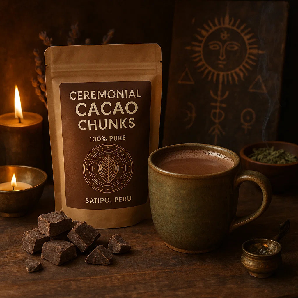 Ceremonial Cacao Chunks – 100% Pure – Satipo, Peru